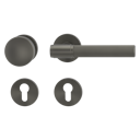 Vorschaubild Griffwerk Wechselgarnitur VAYA 136 ARIS fast2fix Fast2Fix Rosetten rund Knopf R2 Kaschmirgrau L