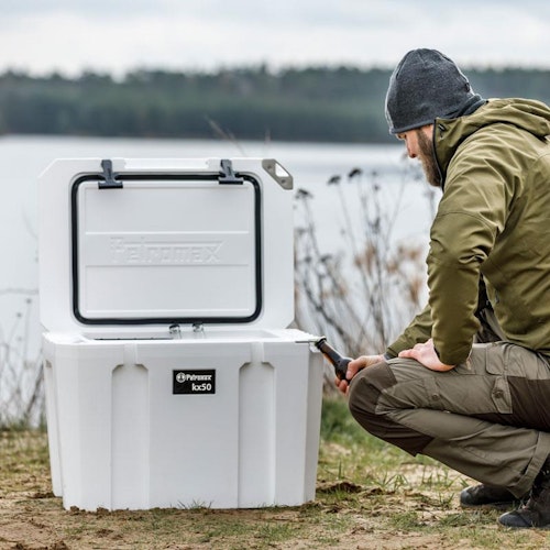 Petromax Schlossplatte mit Flaschenöffner Kühlbox