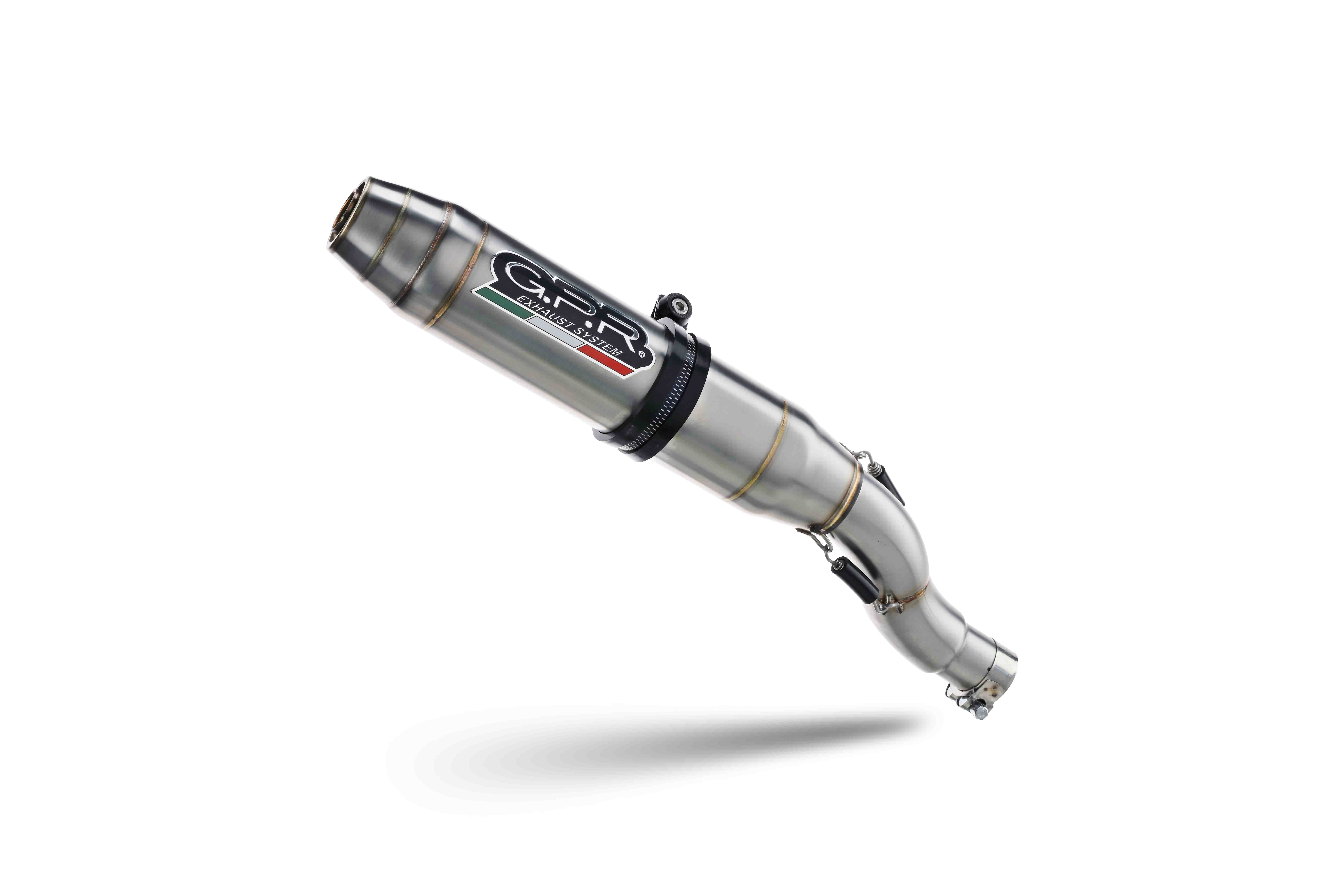 GPR Endschalldämpfer Kawasaki Versys-X 300 2022/2023 e5 DEEPTONE INOX SP