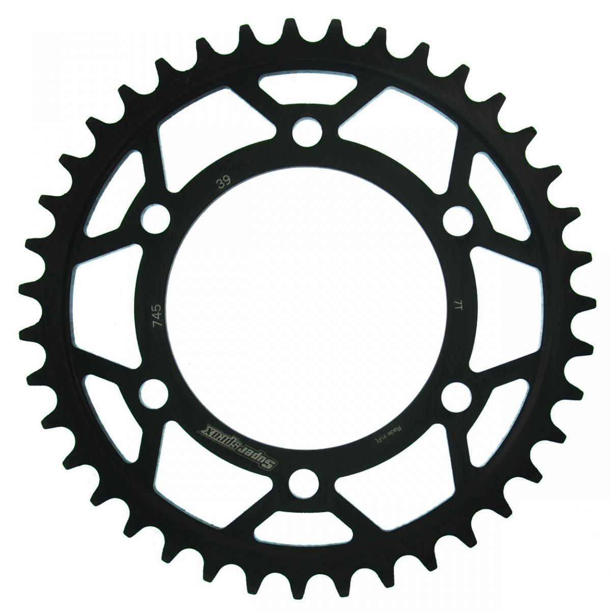 Supersprox Stahl-Kettenrad 525 39Z (Schwarz)