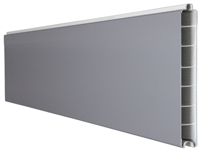 GroJa BasicLine PVC Stecksystem Einzelprofil schmal 180 x 15 x 1,9 cm