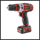Einhell Akku-Bohrschrauber TE-CD 12/1 Li (2x2,0Ah) 4513594