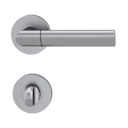Vorschaubild Griffwerk Türgriff MONICA Schraubrosette- Perla Silbermatt - Auslaufartikel