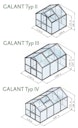 Vorschaubild KGT Gewächshaus Galant Typ III