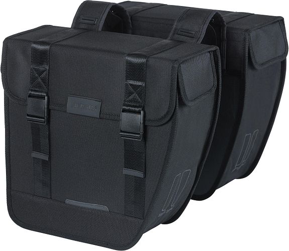 Basil Doppeltasche Tour schwarz 28 l MIK