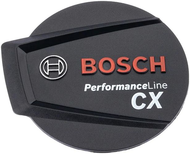 Bosch Logo-Deckel Active/Performance Cruise schwarz CX ab Mod. 21, Smart System