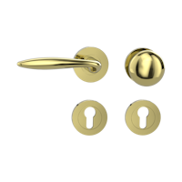 Griffwerk Wechselgarnitur ALINA R 21 - Rosetten rund - Auslaufartikel