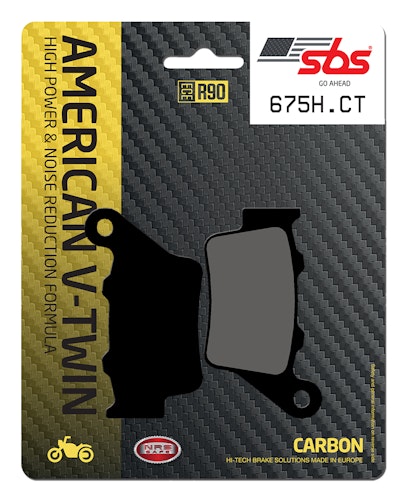 SBS Bremsbelag 675H.CT Street High Power Carbon