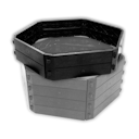 Vorschaubild KHW Schnellkomposter/Hochbeet Aufbauset SKA 250 Liter Höhe 25 cm