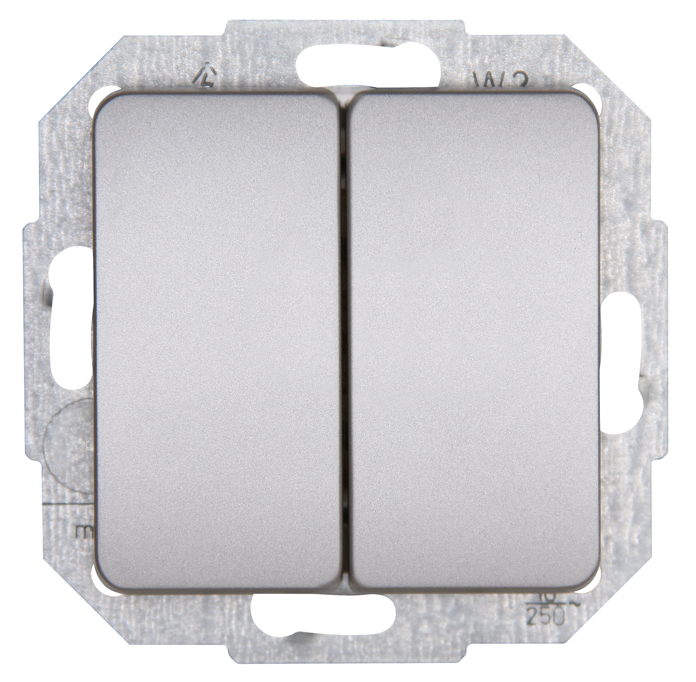 Kopp Wechsel / Wechselschalter MILANO edelstahl