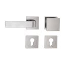 Vorschaubild Griffwerk Wechselgarnitur GRAPH SQUARE - Rosetten eckig