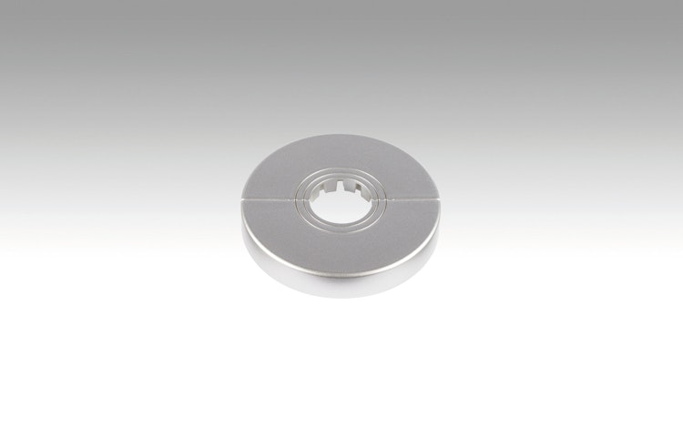 MEISTER Universal-Heizkörperrosette Kunststoff (1 Stk = 1 VPE à 2 Stk)  Chrom 2035