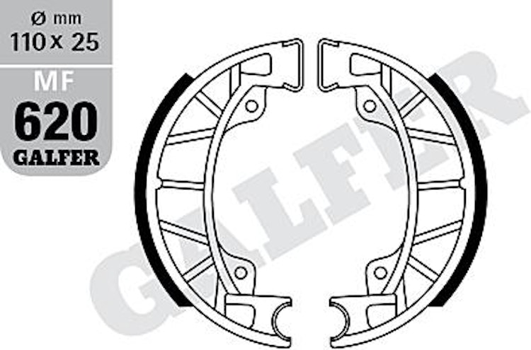 Galfer Bremsbacke MF620