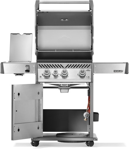 NAPOLEON Gasgrill Rogue Pro 425, SIZZLE ZONE Seitenbrenner, Edelstahl