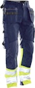 Vorschaubild Jobman Bundhose Baumwolle Hi-Vis 2297
