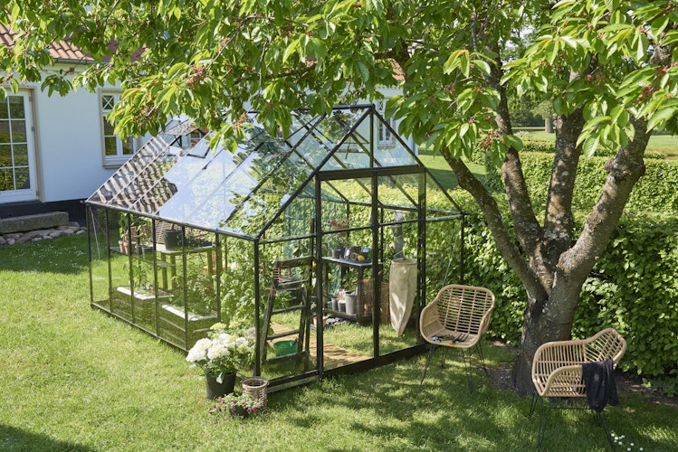 Halls Gewächshaus Qube + 6,6 m² / 9,9 m² / 13 m²