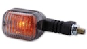 Vorschaubild HIGHSIDER smart Duc-Style Glühlampen Blinker Gehäuse Schwarz / Linse Rauchgrau (Stück), Vorn Rechts & Hinten Links