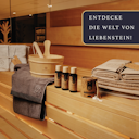 Vorschaubild Liebenstein Sauna Eimer mit Kelle aus Kiefernholz (4L)