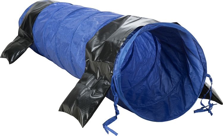 TRIXIE Fun Agility Mini Tunnel, ø 40 cm/2 m, blau