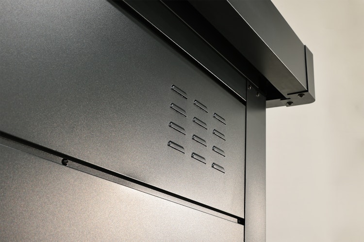 Wolff Finnhaus Premium Metall Gartenhaus Eirik 3024 Anthrazit