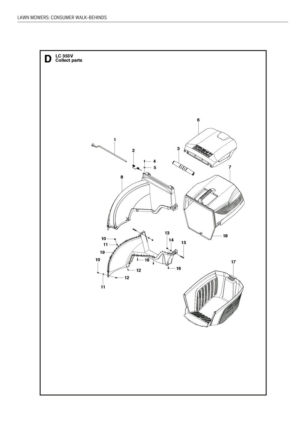 Explosionszeichnung Ersatzteile