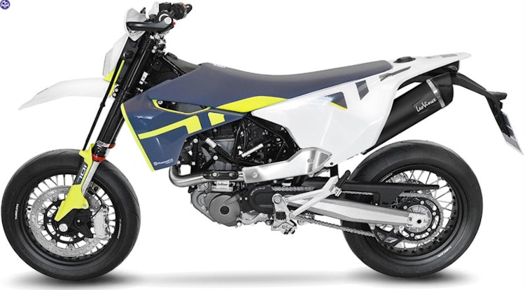 LeoVince Komplettanlage Edelstahl SBK NERO 1/1 für HUSQVARNA 701 SUPERMOTO / ENDURO / ENDURO LR mit Katalysator