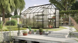 Vitavia Gewächshaus Uranus 9900 inkl. 4 Dachfenstern - 9,9 m²