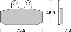 SBS Scooterbelag 108HM Street Ceramic