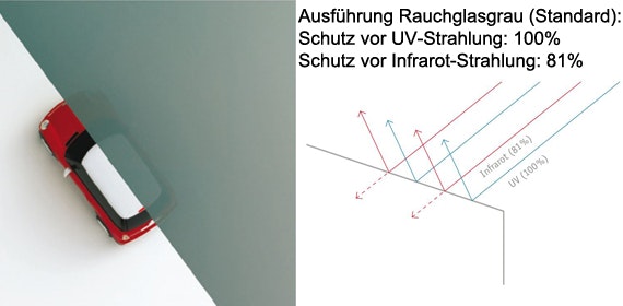 XIMAX Dachplatten Rauchgrau