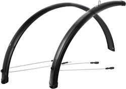 CONTEC Schutzblech-Set Splash Protect 24 Zoll schwarz schwarz glänzend