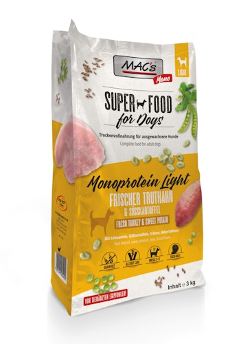 MAC's Dog Mono Light Hundetrockenfutter