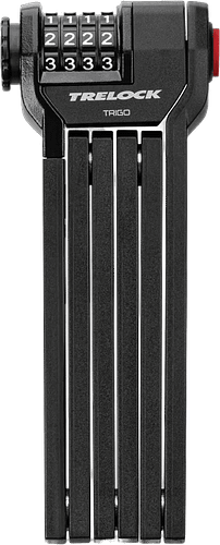 Trelock FS 360/85 Code Zahlen-Faltschloss schwarz