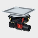 Vorschaubild KESSEL - Rückstaueinfachverschluss für Einbau in die Bodenplatte - befließbare Abdeckung