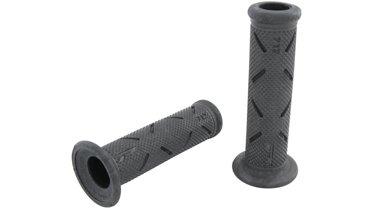 Progrip Griffgummi 717 Schwarz / Schwarz Offen Paar Ø22/25mm Länge 122mm