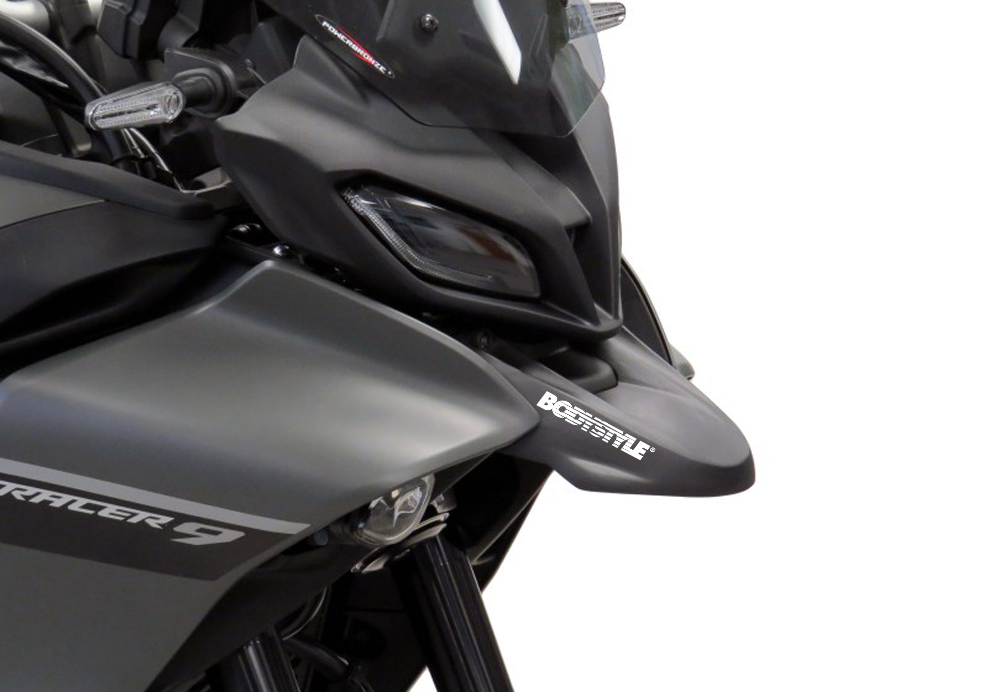 BODYSTYLE Schnabelverlängerung ABS Kunststoff schwarz-matt für YAMAHA Tracer 9 / GT / GT+