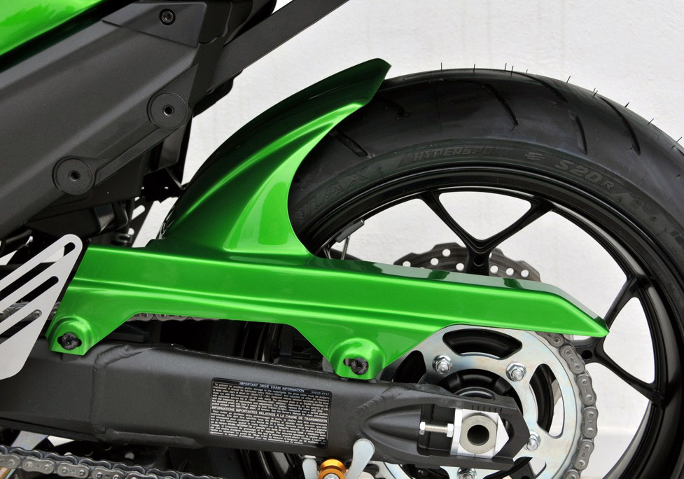BODYSTYLE Sportsline Hinterradabdeckung ABS Kunststoff unlackiert für KAWASAKI ZZR1400