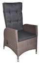Vorschaubild Garden Pleasure Gartenmöbel Set BRAGA 04, Tisch 180 x 90 + 6 Sessel, Polyrattan / Akazie / Kissen 100 % Polyester