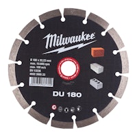 Milwaukee DIAMANTTRENNSCHEIBE DU180 4932399523