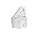 Alberts® Strebenkappe, Aluminium, für Pfosten ⌀42 mm 655013