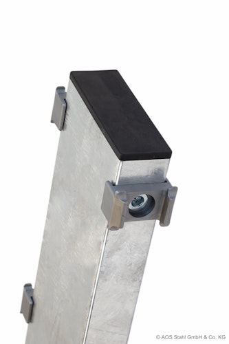 dz Steinzaun Doppelpfosten Typ GDPAA zum Einbetonieren