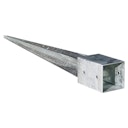 Vorschaubild T&J Einschlagbodenhülse 71 x 71 x 750 mm, für Pfosten 7 x 7 cm