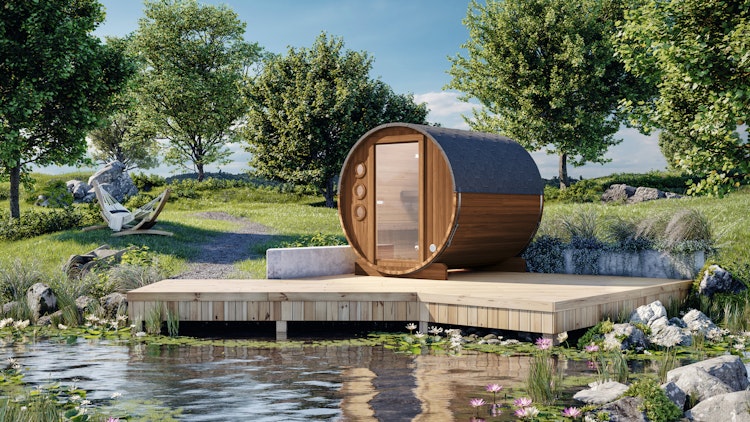 Wolff Finnhaus Saunafass Mini 160