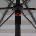 Vorschaubild doppler Mittelmastschirm myZONE 300 Push up, Aluminium Anthrazit / 100 % Polyester 180 g/m²