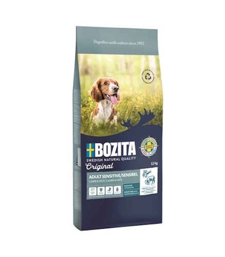Bozita 12kg Original Adt Sen.Digest Lamb