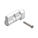 Vorschaubild Griffwerk WC-Knaufzylinder -ALU EV1 PZ, f. Schlossseite EN-Norm -für Glasschlösser 26|21mm