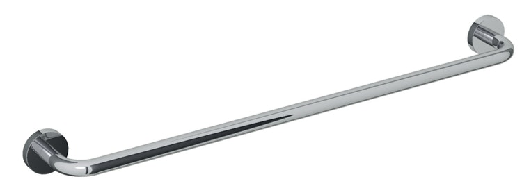 Bravat Badetuchstange Varuna, chrom - 65 cm, rund