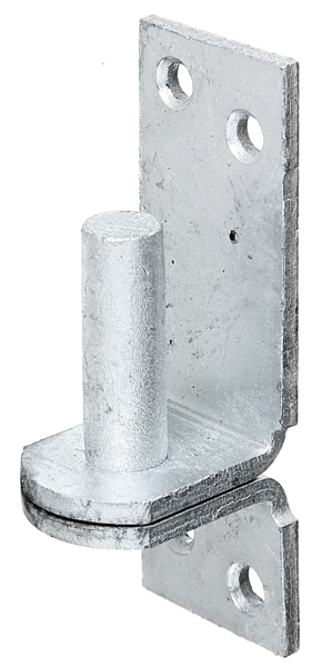 Alberts® Kloben ⌀13 mm auf Platte 100x35 mm feuervz.