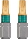 Vorschaubild kwb 2 Bits 25mm Torx 25 Titan SB 124225