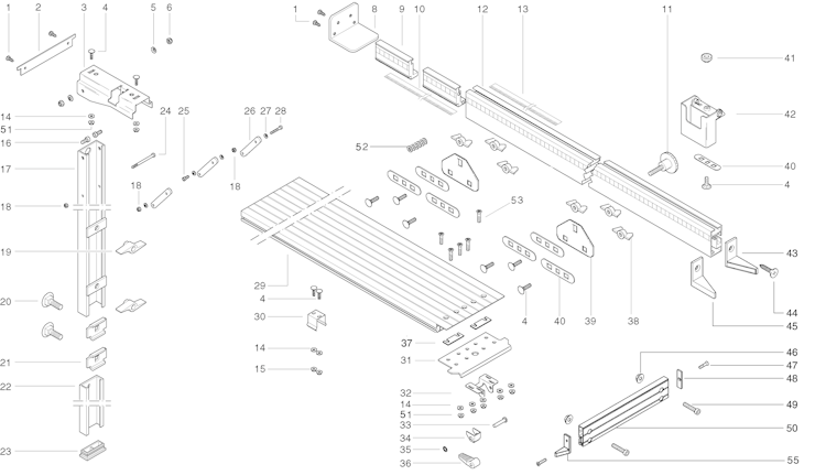 Metabo Tischverlaengerung  UK/KGT