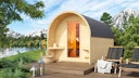 Vorschaubild Karibu Gartensauna/Saunafass Fasshaus 3 inkl. gratis Sauna-Zubehörset im Wert von 234,94 €